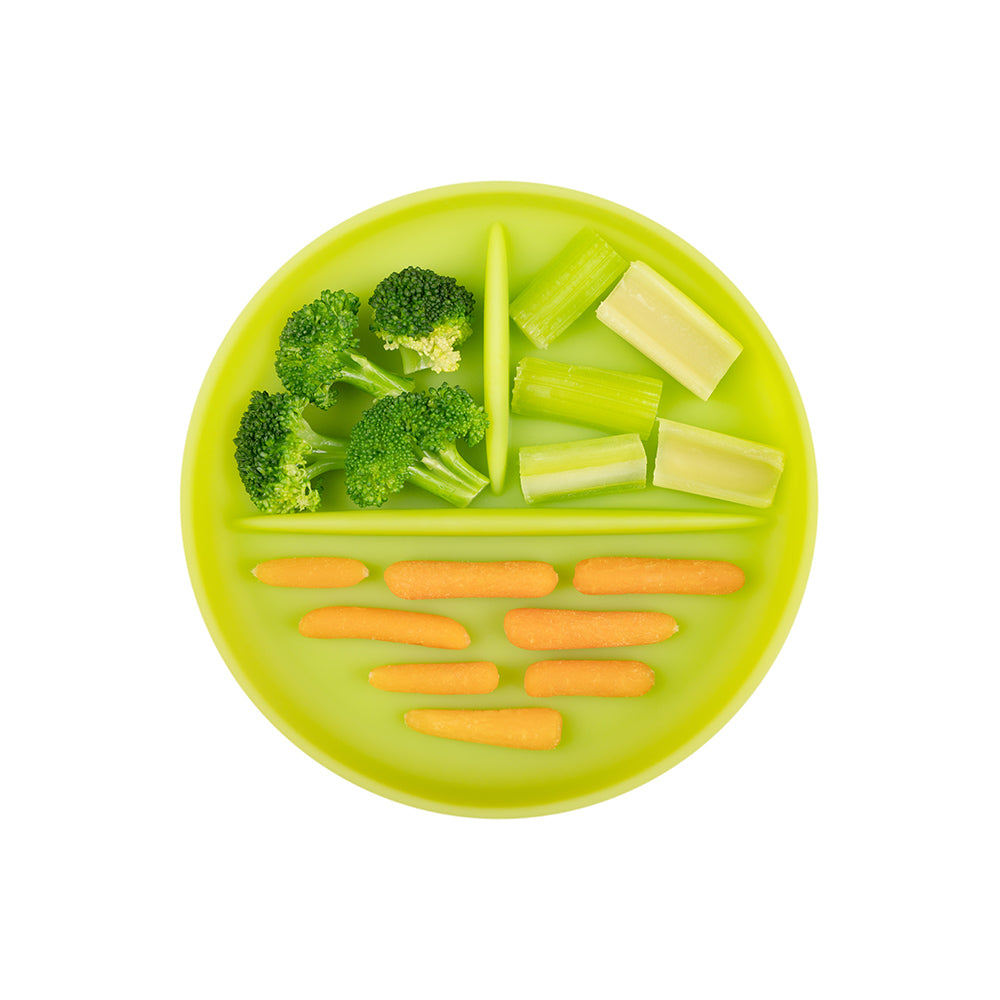 Olababy 100% Silicone Divided Suction Plate