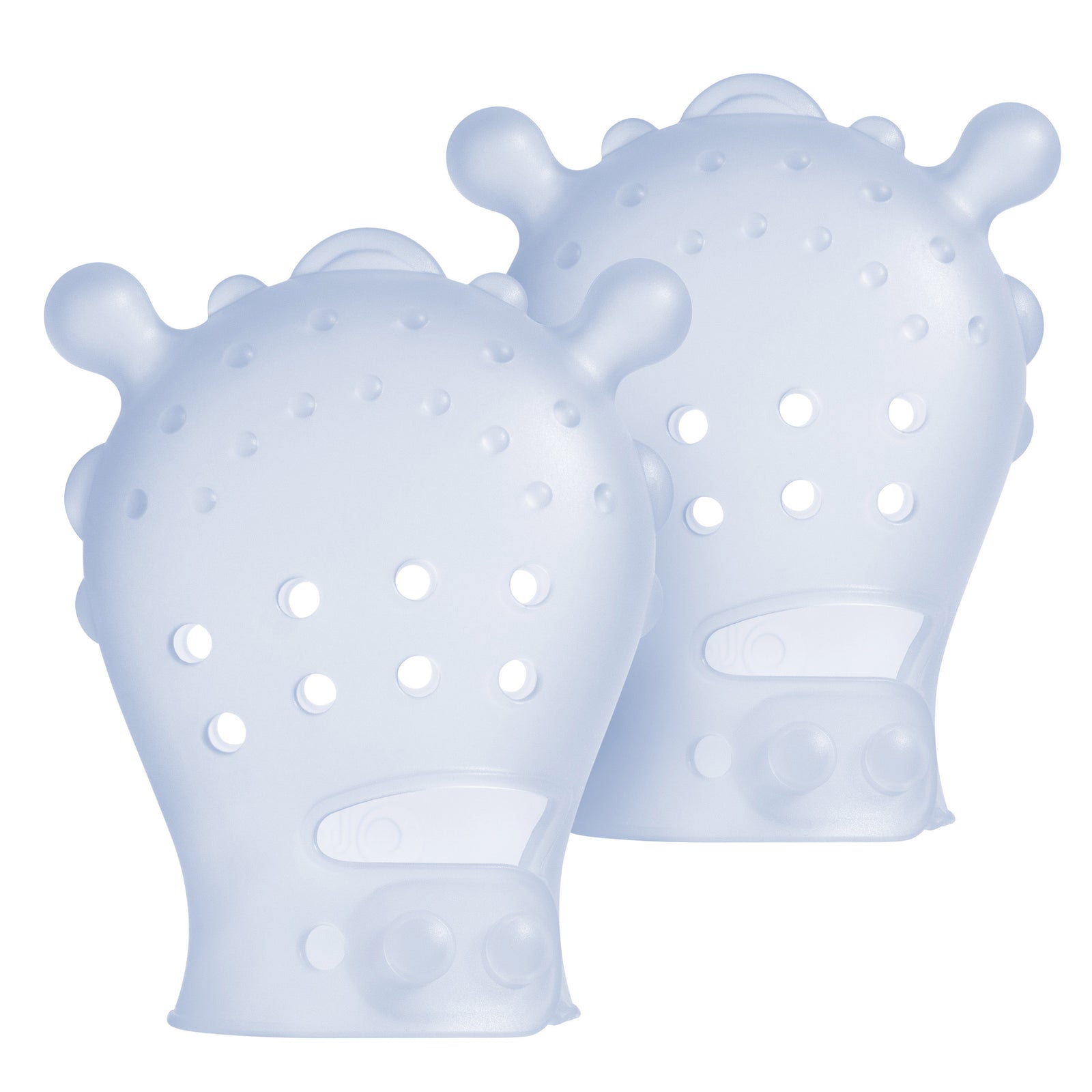 Olababy Mouthing Mitten - silicone teething relief mitten included in the Teething Relief Bundle