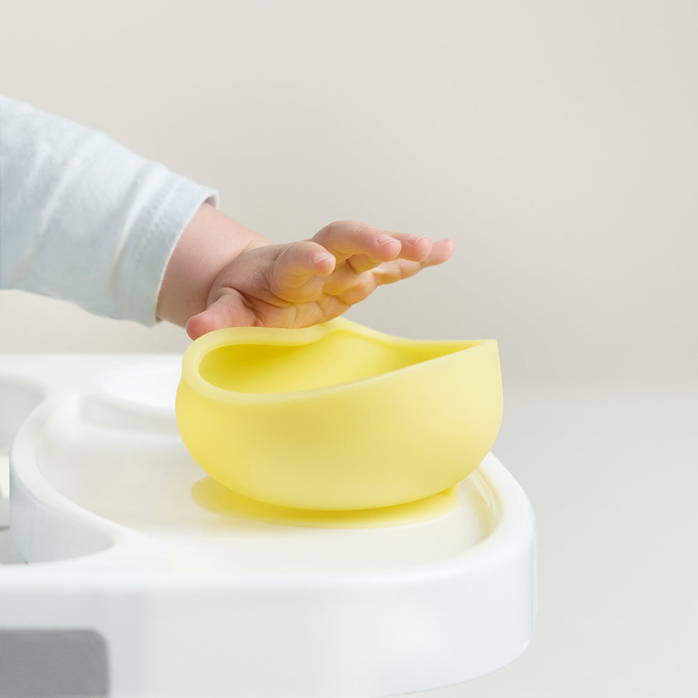 Silicone Suction Bowl with Lid - Olababy